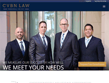Tablet Screenshot of cvbnlaw.com